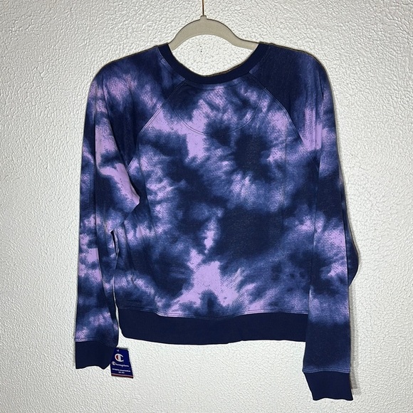 Champion Tie-Dye Sweatshirt - Pink and Blue - Picture 4 of 8